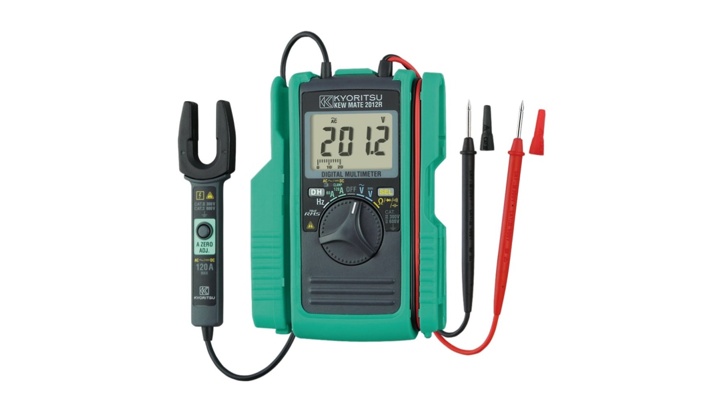 Kyoritsu HandDigital Multimeter 600V ac / 120A ac, 34mΩ