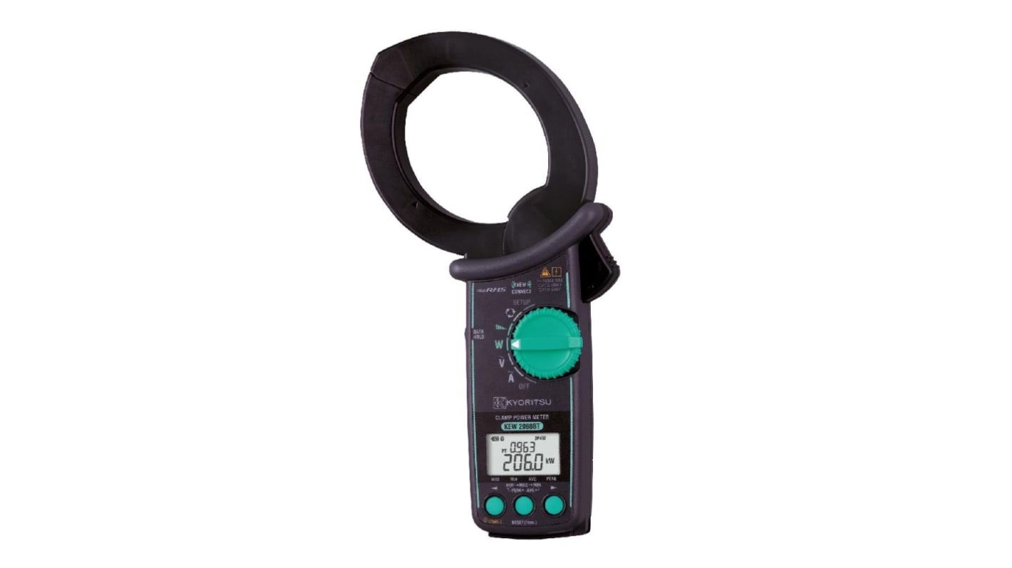 Kyoritsu K2060BT Clamp Meter, Max Current 1000A ac