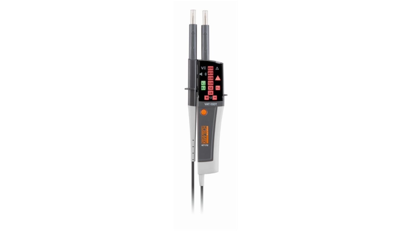 Kyoritsu KT172, LED Voltage tester, 690V, Continuity Check, Cat IV