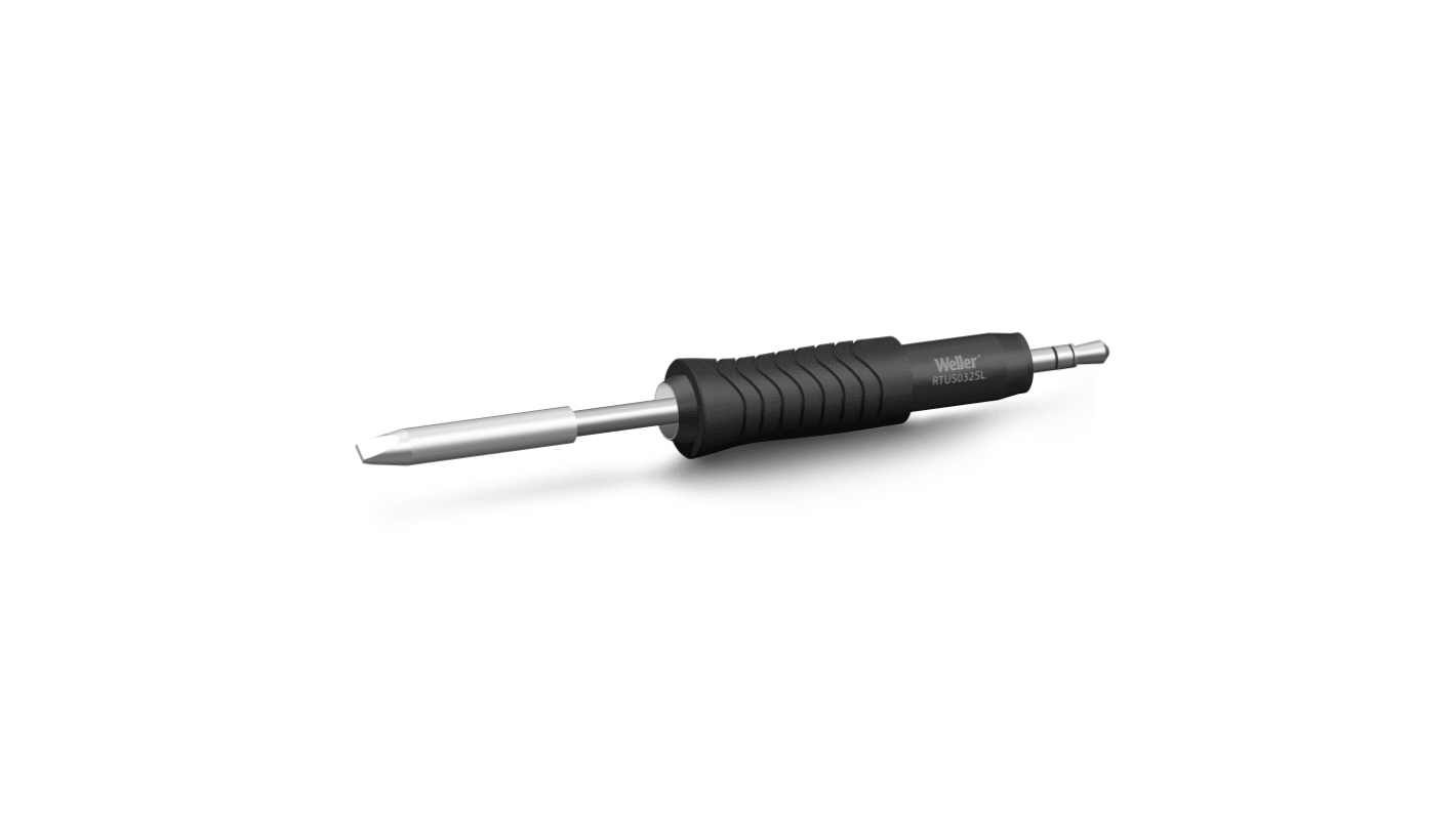 Weller RTUS 032 S L MS 3.2 mm Chisel Soldering Iron Tip for use with WXMPS MS Smart Soldering Iron, WXsmart Soldering