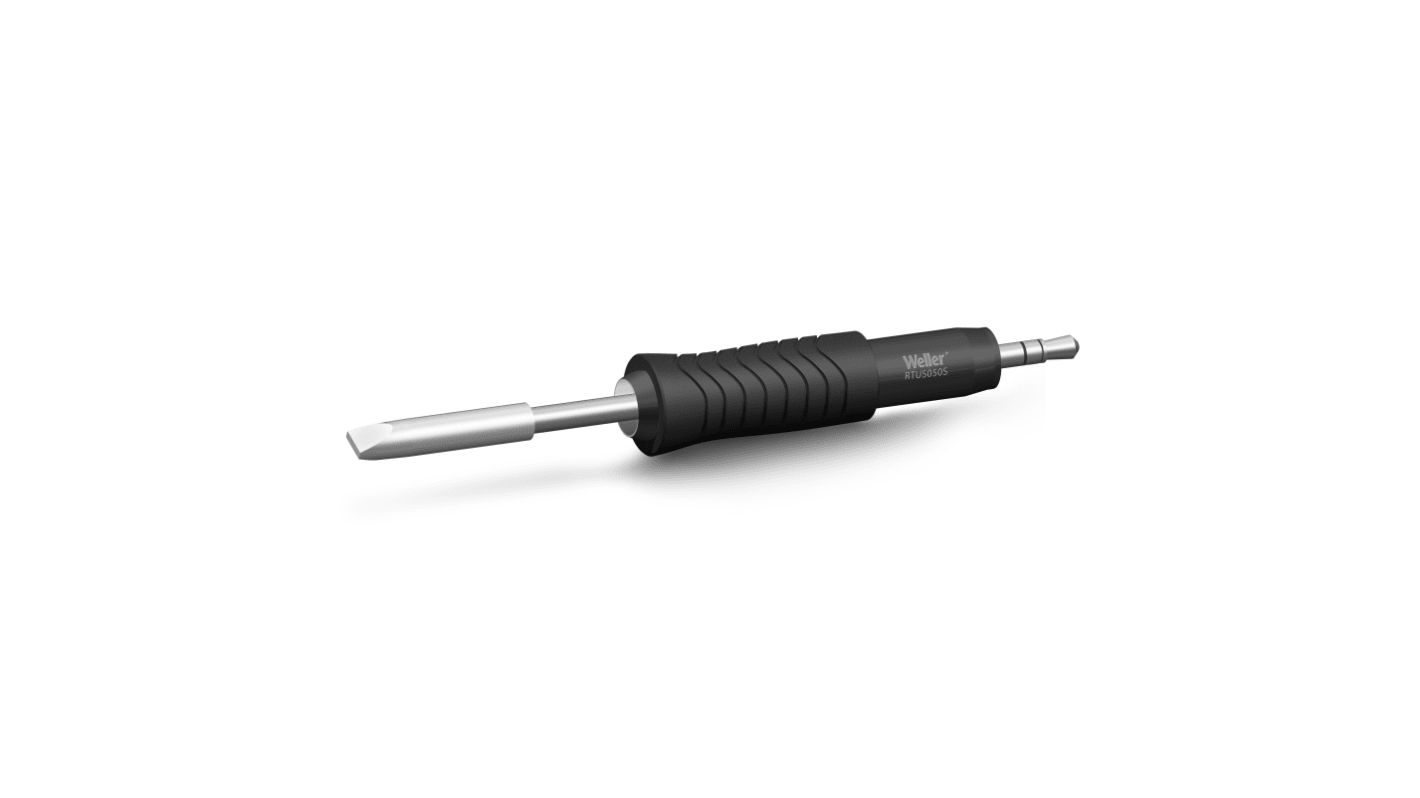 Weller RTUS 050 S MS 5 mm Chisel Soldering Iron Tip for use with WXMPS MS Smart Soldering Iron, WXsmart Soldering