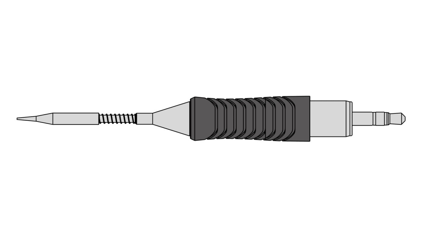 Punta de soldadura tipo Cónico Weller, serie RTMS mod. T0050115399, punta de 0,4 mm, para usar con Soldador inteligente