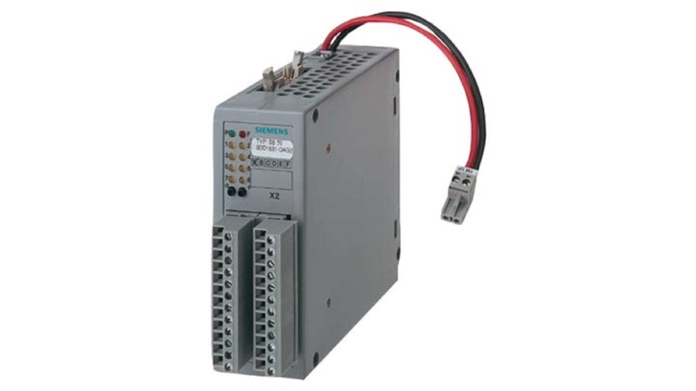 Modulo I/O PLC Siemens SIMATIC TDC, ingressi: 0, uscite: 8, 24 V CC