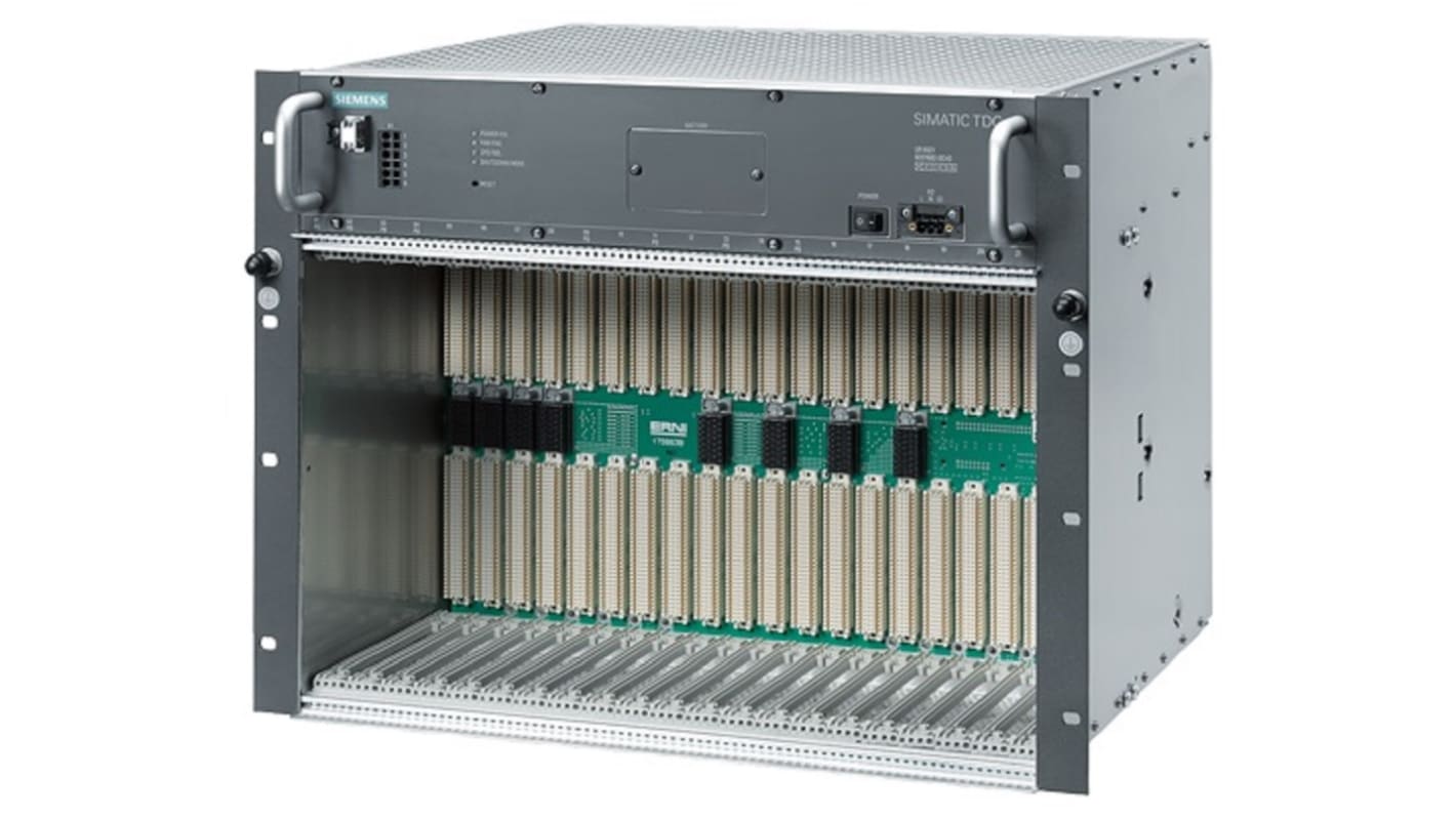 Rack Siemens SIMATIC TDC Series, para usar con Para conector enchufable de 5 niveles GDM