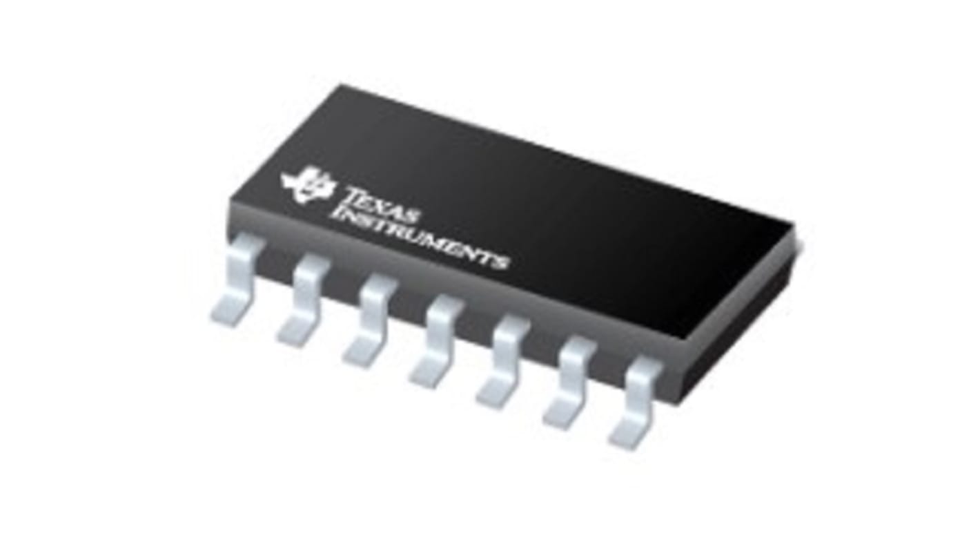 Amplificatore differenziale Texas Instruments alimentazione duale e singola, SOIC, 2 canali, 14 Pin