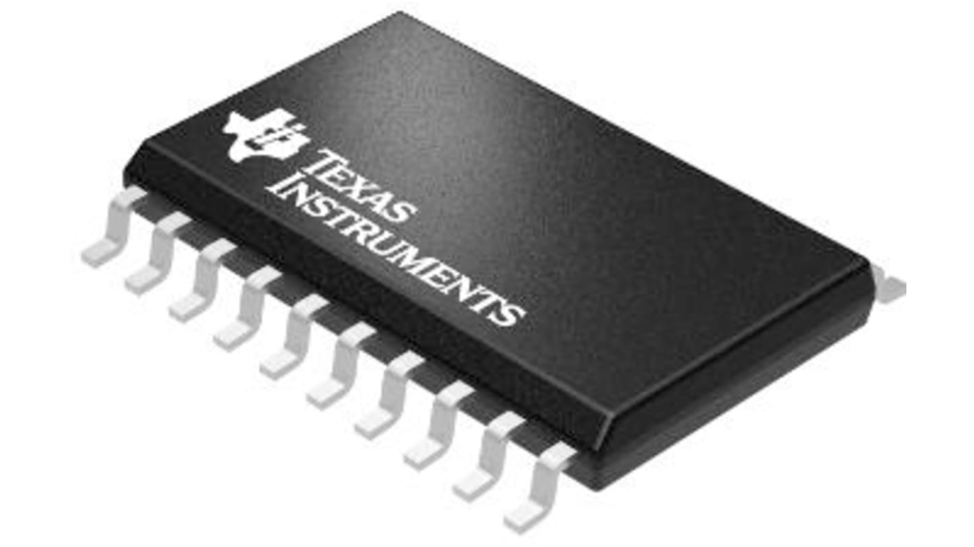 Texas Instruments TLV5608IDW DAC 8x, 10 bit-, Soros, 20-tüskés SOIC