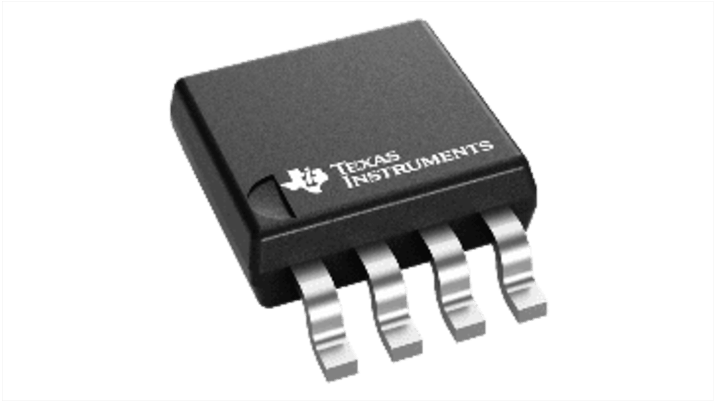 Comparador INA301A3IDGKT Drenaje Abierto 1μs 1-Canales, 5,5 V 8-Pines VSSOP