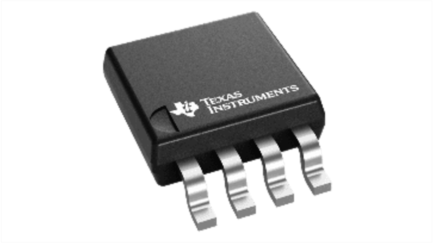 Texas Instruments コンパレータ, 5.5 V, オープンドレイン出力 表面実装, 8-Pin VSSOP