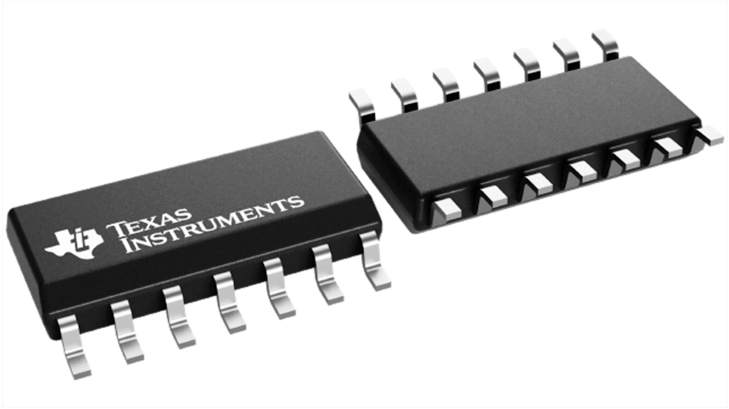 Texas Instruments Logikgatter, 4-Elem., AND, 2 Schmitt-Trigger-Eingang