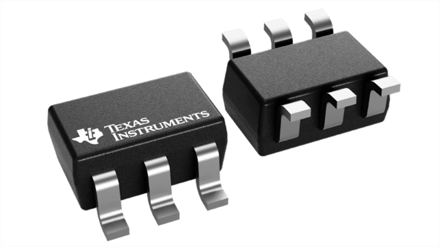 Texas Instruments コンパレータ, 5 V, プッシュプル出力 表面実装, 6-Pin SC-70