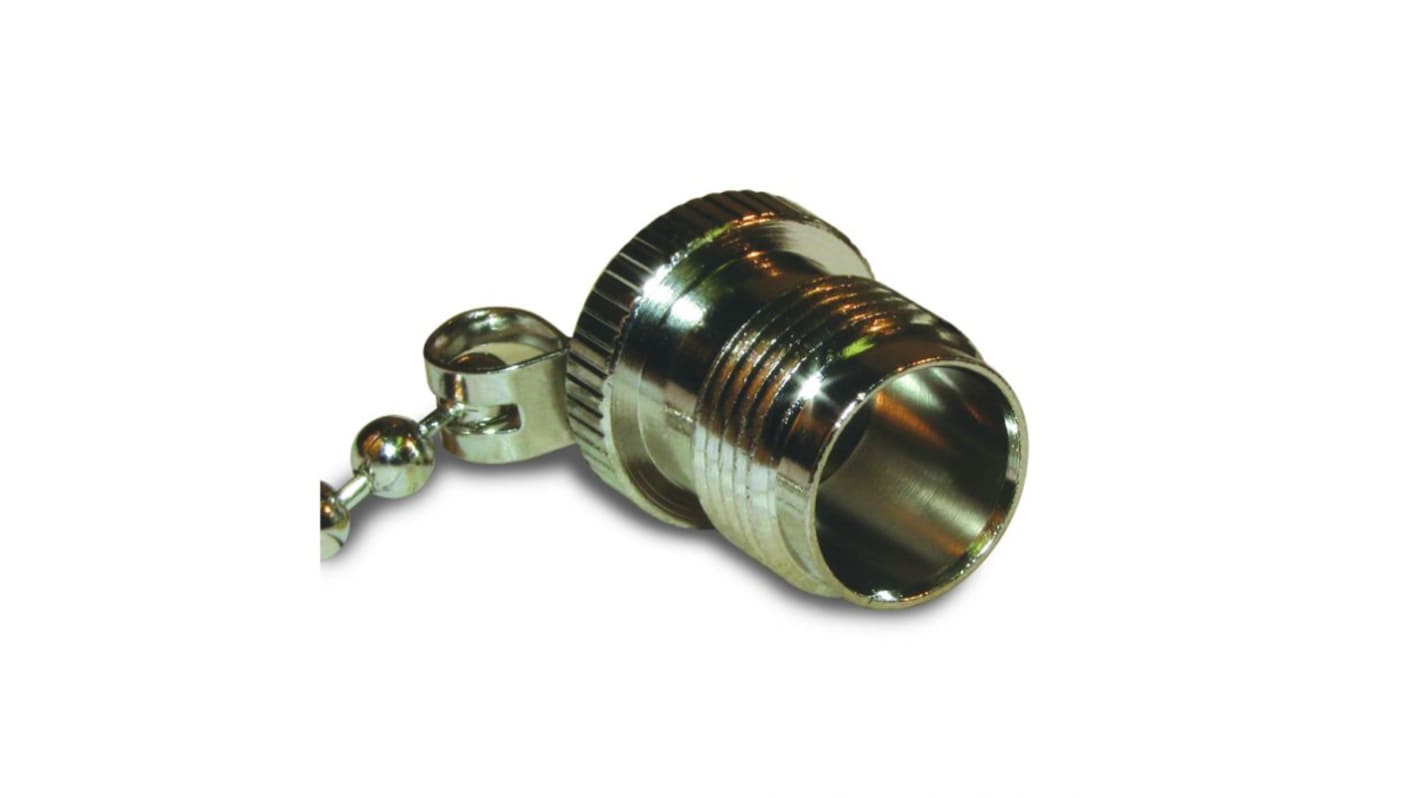 122486 Amphenol RF, 1224 RF Connector Dust Cap for TNC Type Connector