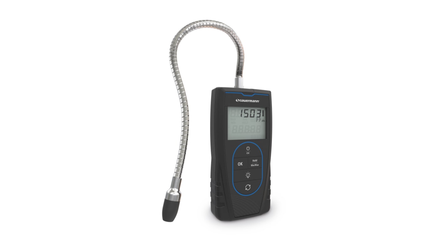 SAUERMANN. Si-CD3 Handheld Gas Detector for Combustible Detection, Audible Alarm