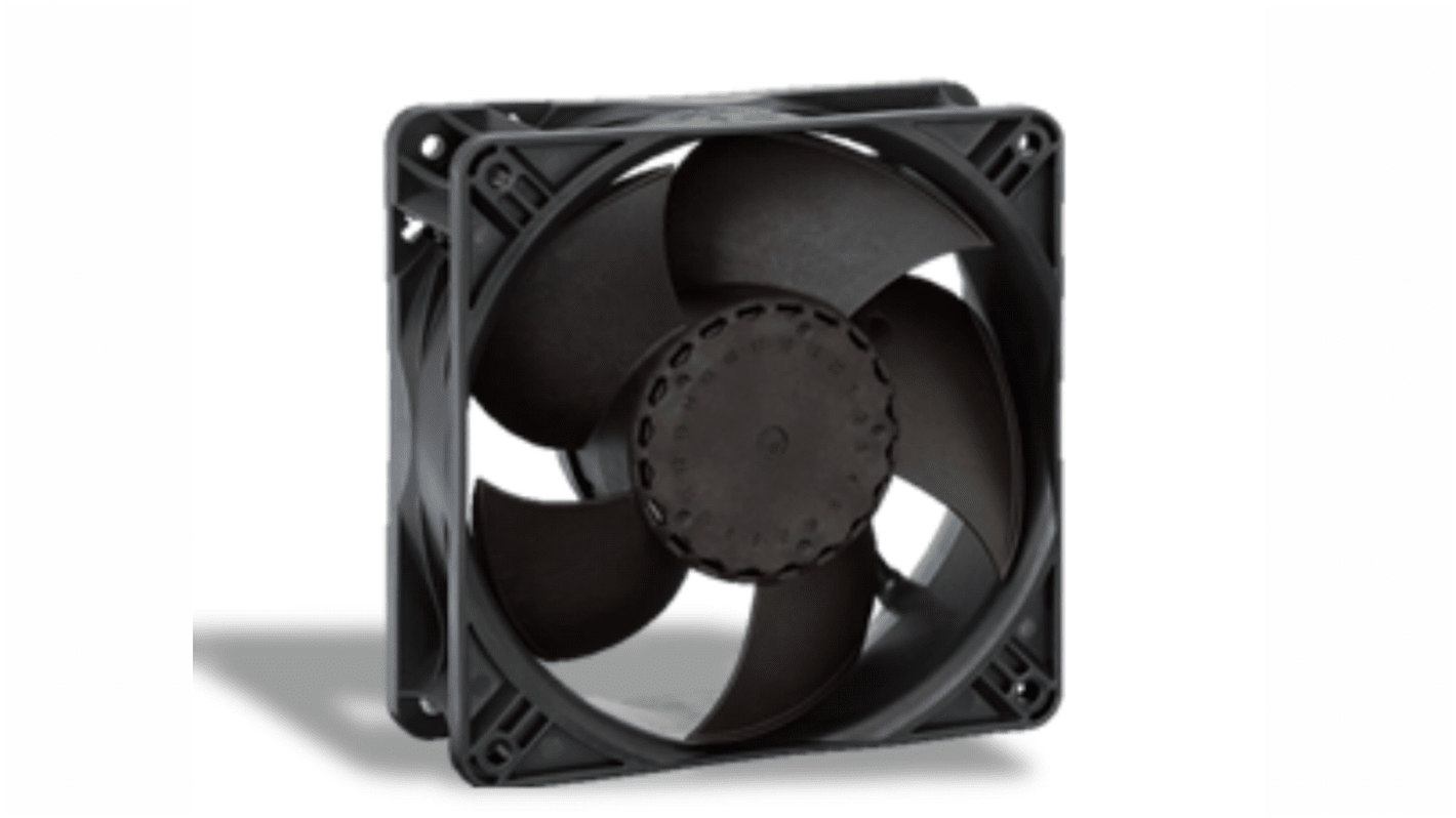 ebm-papst Axial Fan, 230 V ac, AC Operation, 2.7W, 21mA Max