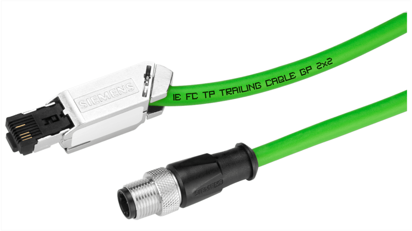 6XV18715TH20 Siemens Cat5e Female M12 to RJ45 Cable