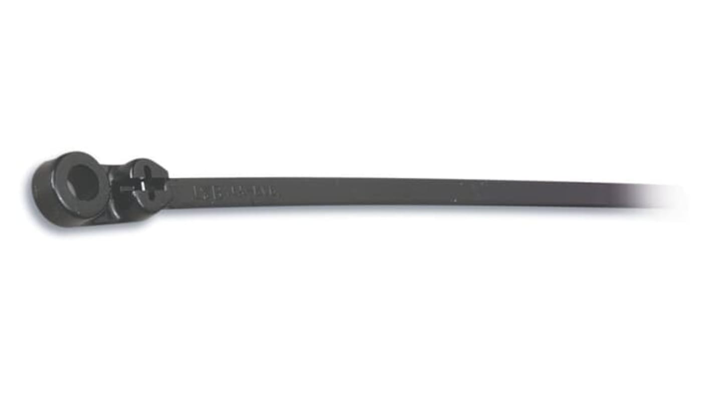 ABB Cable Ties, , 356mm x 7.6 mm, Black Nylon