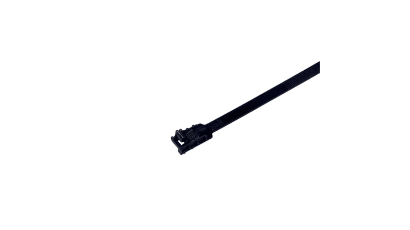 ABB Cable Ties, , 610mm x 13.2 mm, Black Nylon