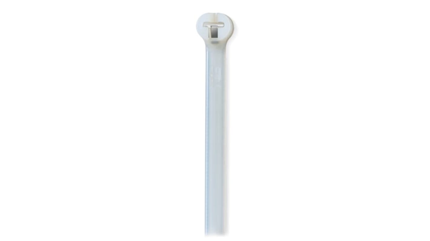 ABB Cable Ties, , 203mm x 2.3 mm, White Nylon