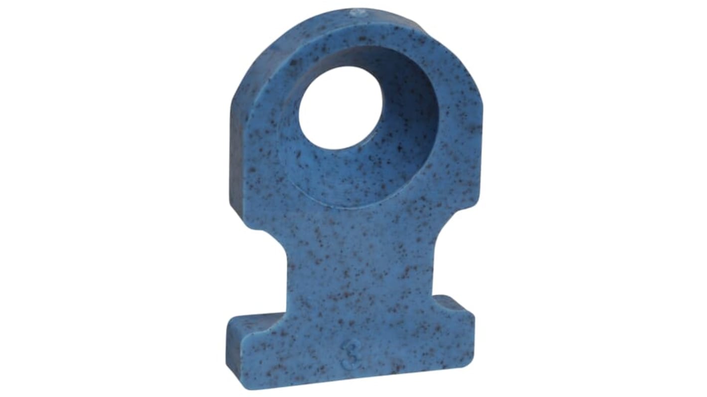 Base para bridas ABB Azul, dim. 19.1mm x 12,5 mm