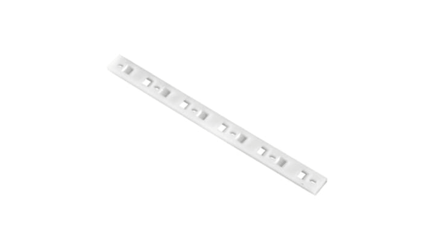 ABB Natural Cable Tie Mount 15.8 mm x 129mm, 7.6mm Max. Cable Tie Width