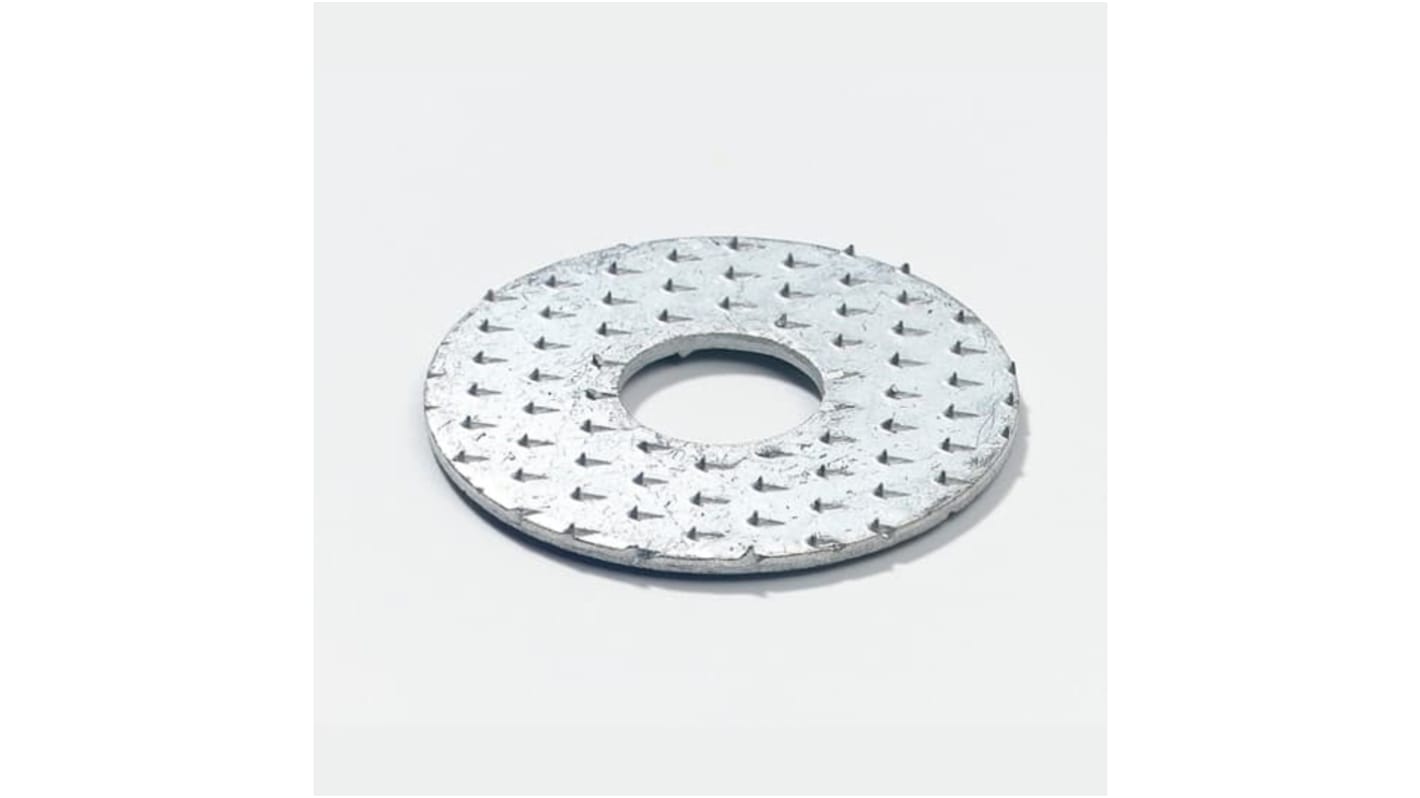 ABB Unterlegscheibe für M8 Schrauben Piercing-Scheibe x 8.6mm x 25.4mm, Kupfer