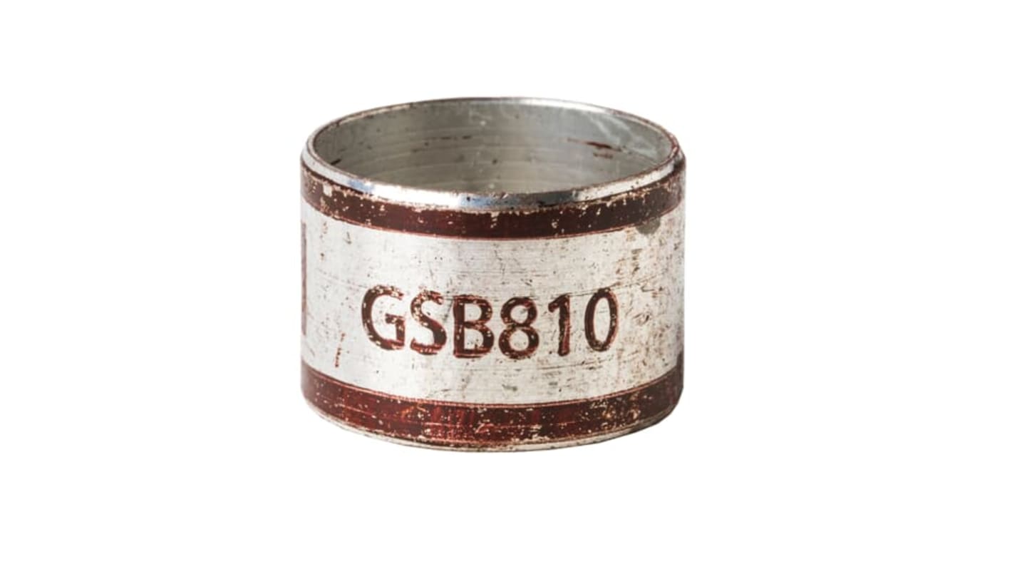 ABB Copper Alloy Brown Cable Sleeve, 22.3mm Diameter, 11.2mm Length, GSB810 Series