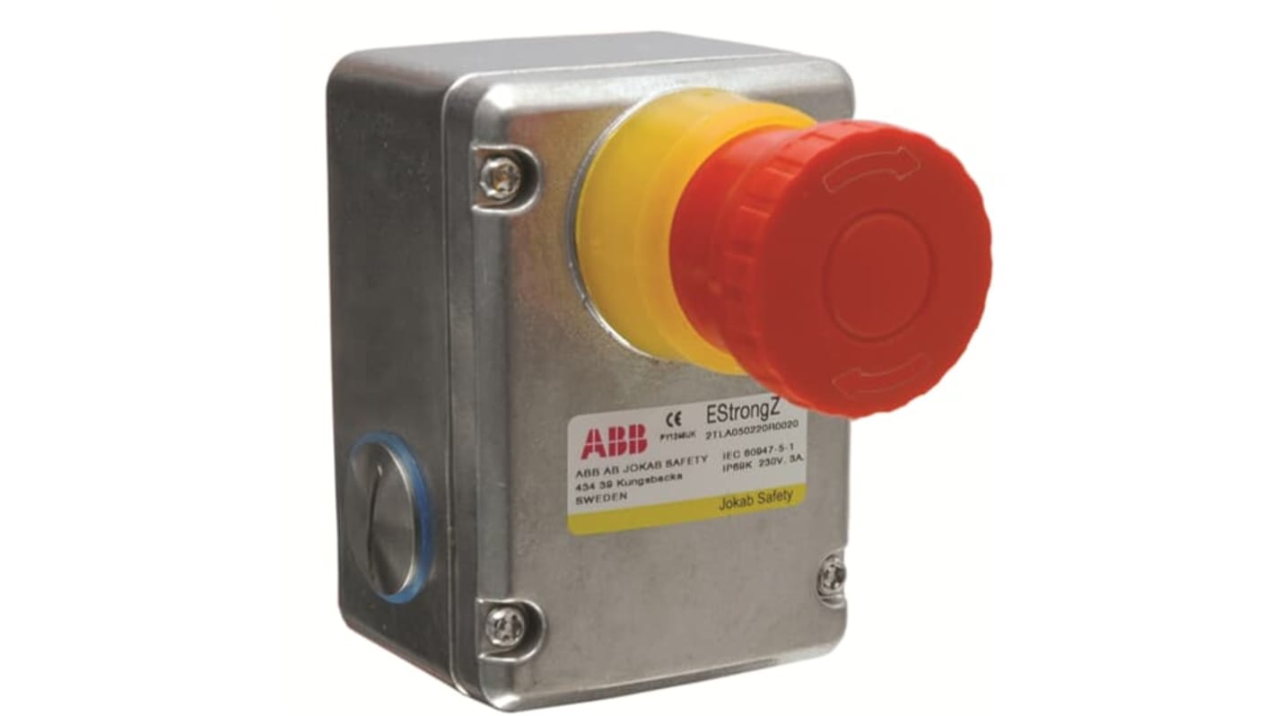 Bouton d'arrêt d'urgence ABB EstrongZ