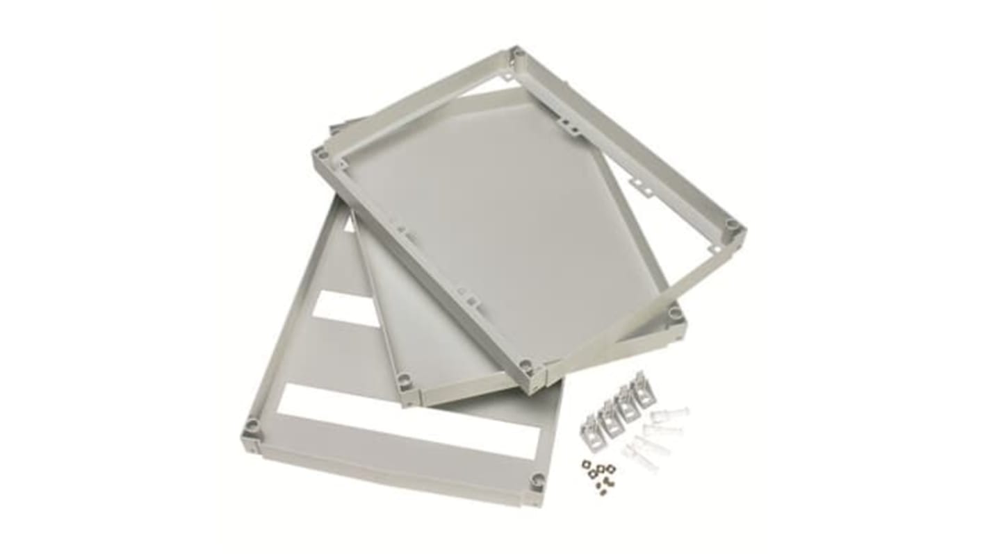 ABB ARIA Series Plastic Cover Plate, 161.8mm W, 79.4mm L for Use with ARIA 32