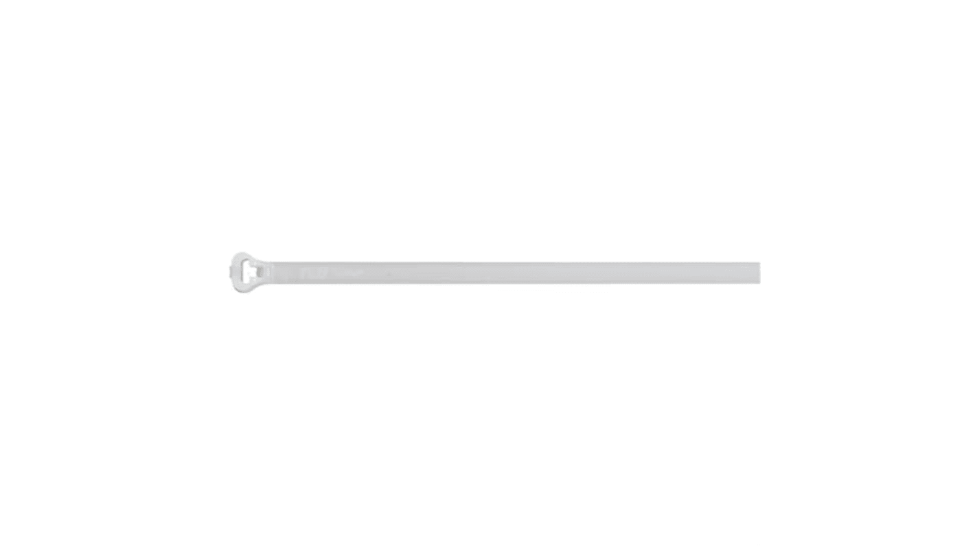 ABB Cable Ties, Cable Tray, 770.61mm x 6.93 mm, Natural Nylon