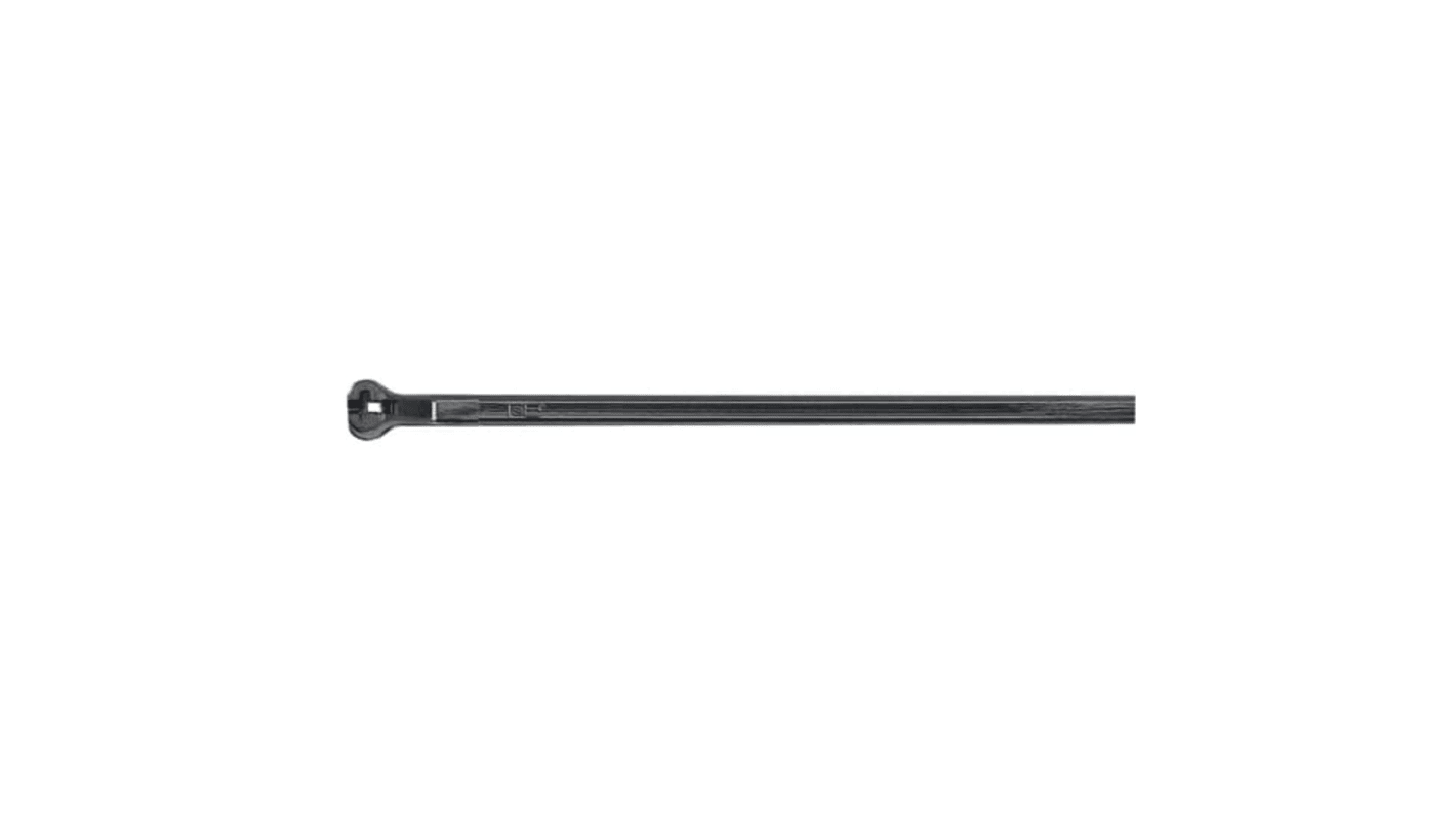 ABB Cable Ties, Cable Tray, 770mm x 6.9 mm, Black Nylon