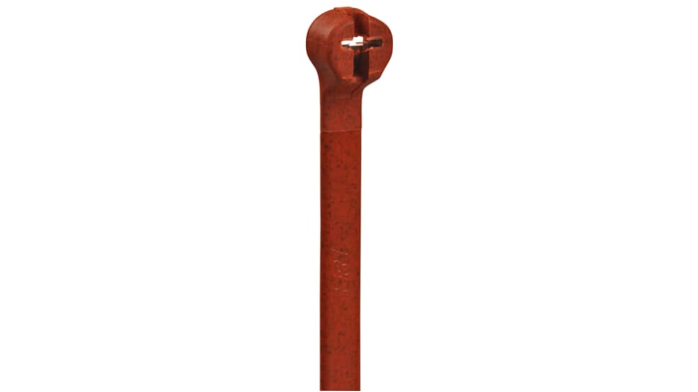 ABB Cable Ties, , 229mm x 6.9 mm, Red Nylon