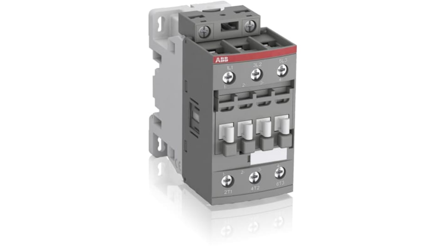 ABB 1SBL23 Contactor, 12 → 20 V dc Coil, 3-Pole, 45 A, 15 kW, 3NO