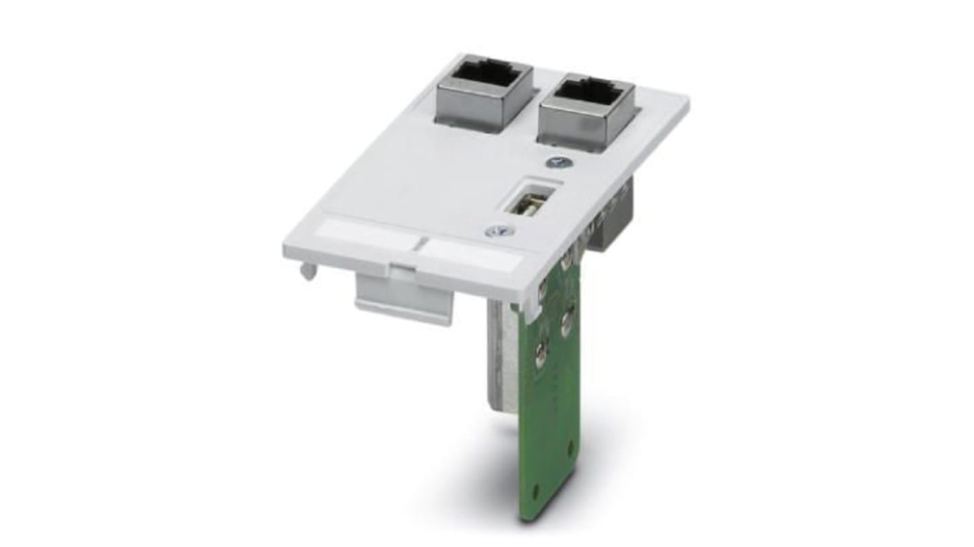 1404506 | Phoenix Contact Cat5e RJ45 Data Front Plate,With Shielded ...