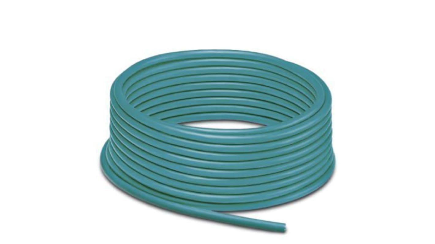 Câble Ethernet catégorie 7 Feuille aluminium/polyester Phoenix Contact, Bleu, 100m Sans terminaison