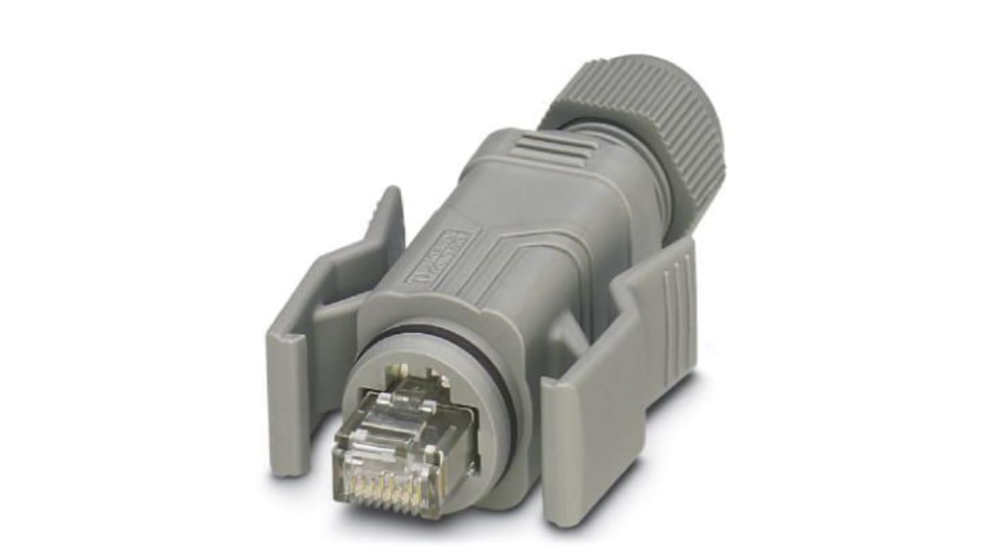 Phoenix Contact VS-08 Series Male RJ45 Connector, Cable Mount, Cat5e