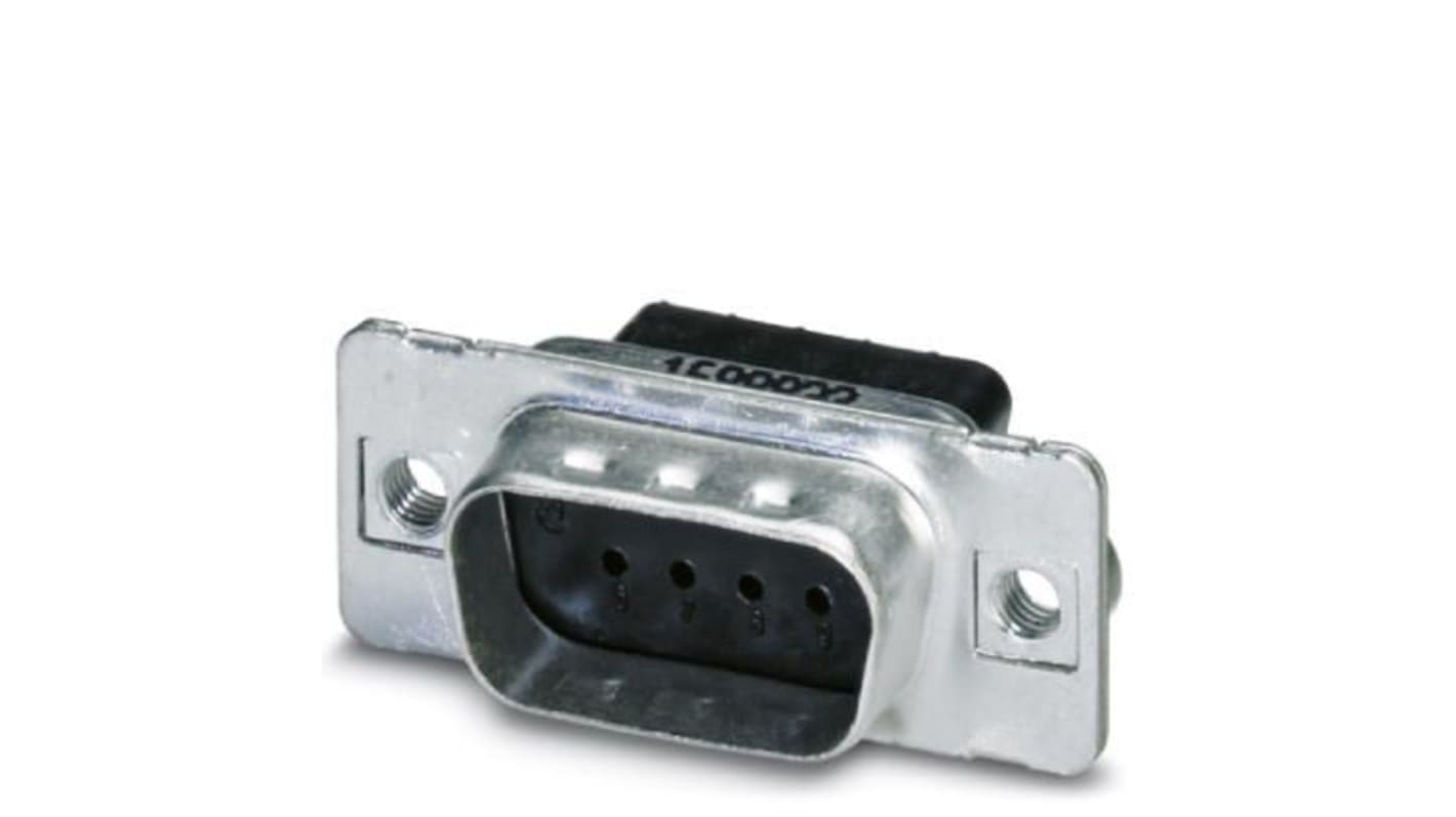 Conector D-sub Phoenix Contact, paso 2.27mm, Recto, Montaje en Panel Mount, Hembra