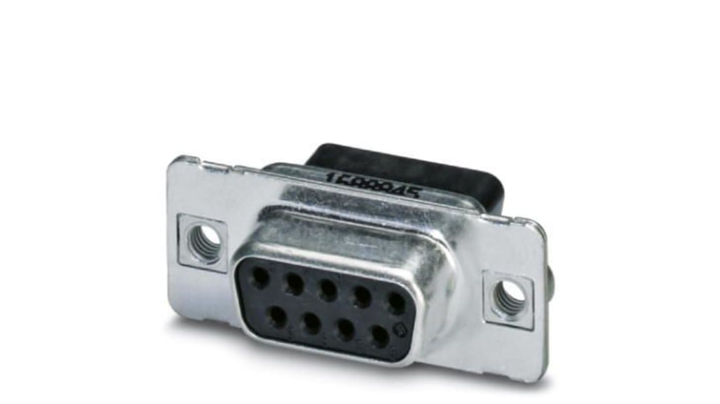 Conector D-sub Phoenix Contact, paso 2.27mm, Recto, Montaje en Panel Mount, Hembra