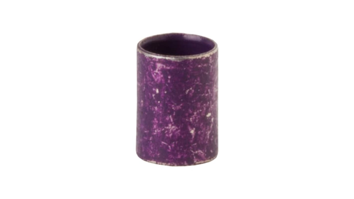 ABB Bronze Purple Cable Sleeve, 8.4mm Diameter, 6.4mm Length, GSC281NP Series