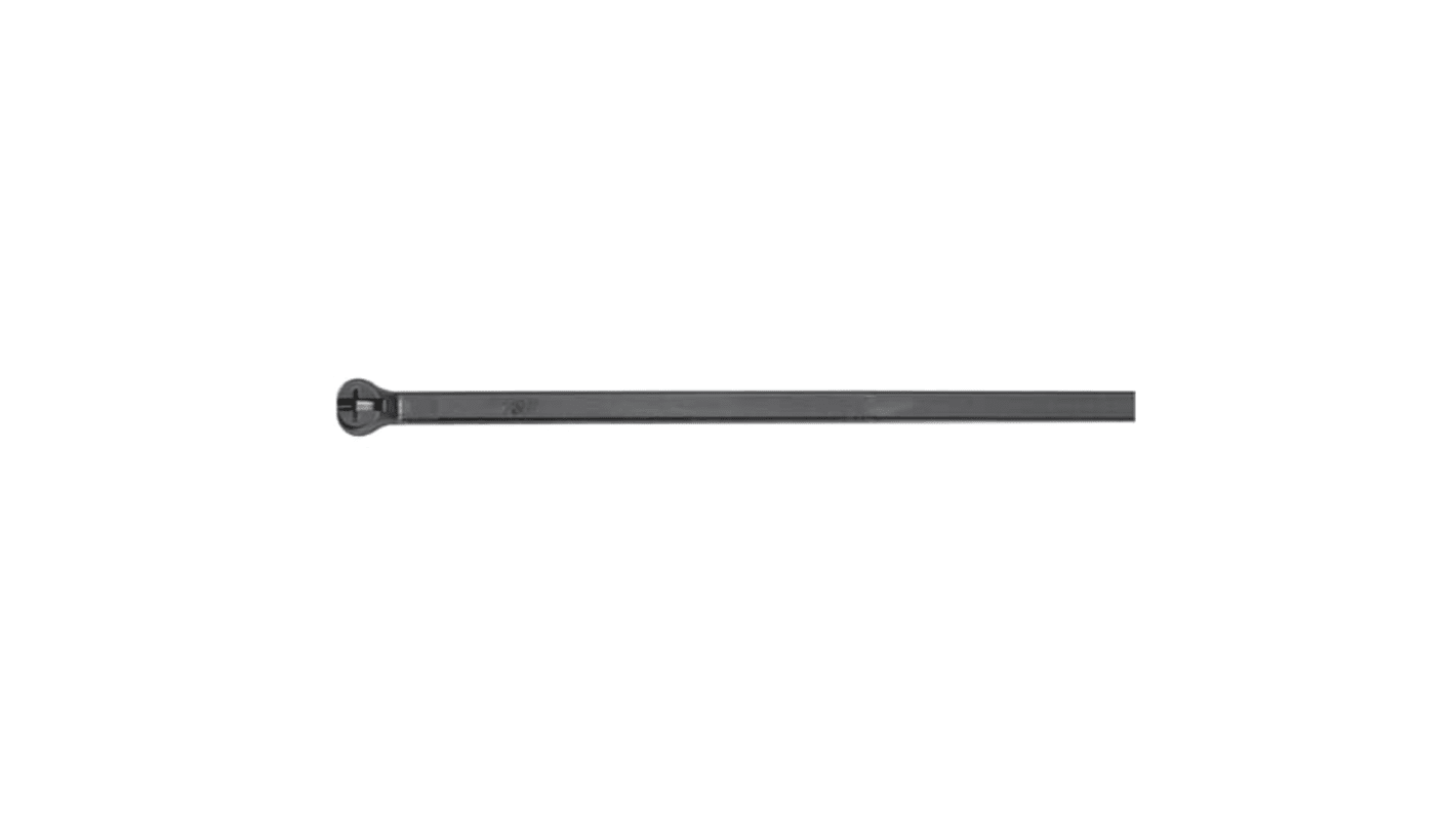 ABB Cable Ties, , 186mm x 4.8 mm, Black Polyamide