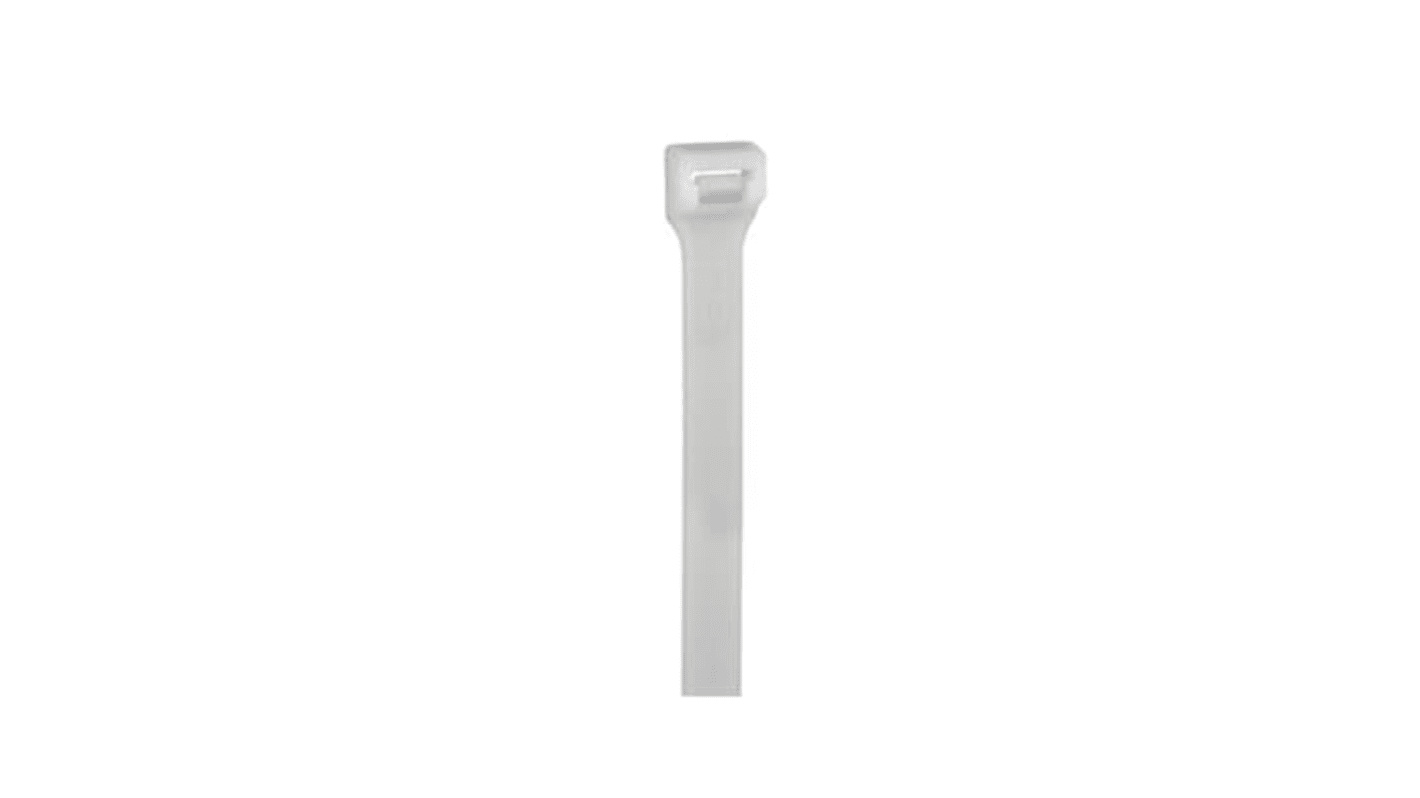 ABB Cable Ties, Cable Tray, 546mm x 13.3 mm, Natural Nylon