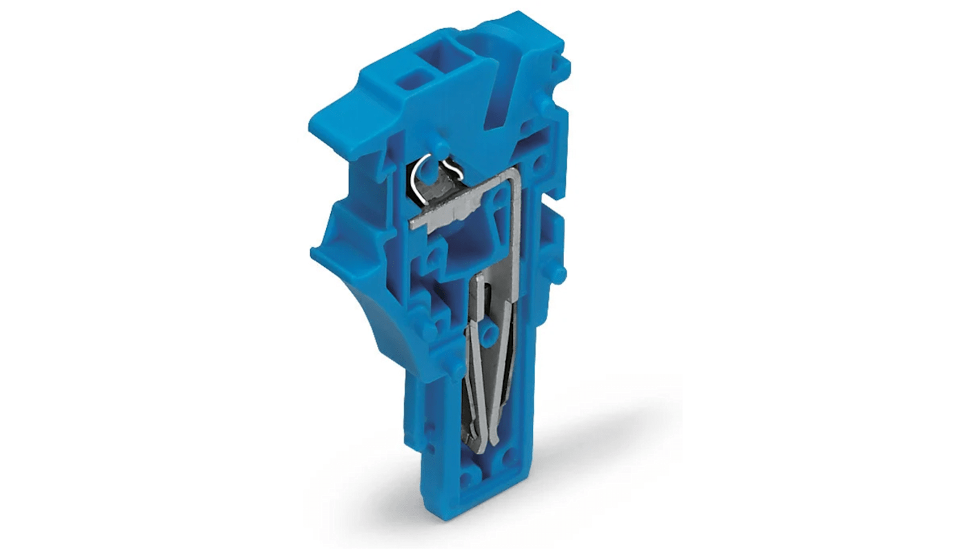 Wago X-COM S, 2022 Series Blue DIN Rail Terminal Block, 2.5mm², Single-Level, Push-In Cage Clamp Termination