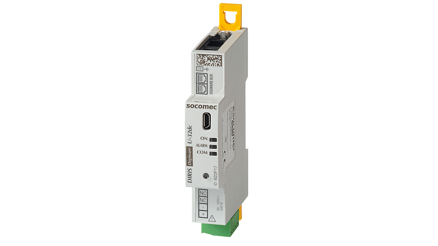 Socomec 電圧測定用デジタルパネルメータ DC 48290150