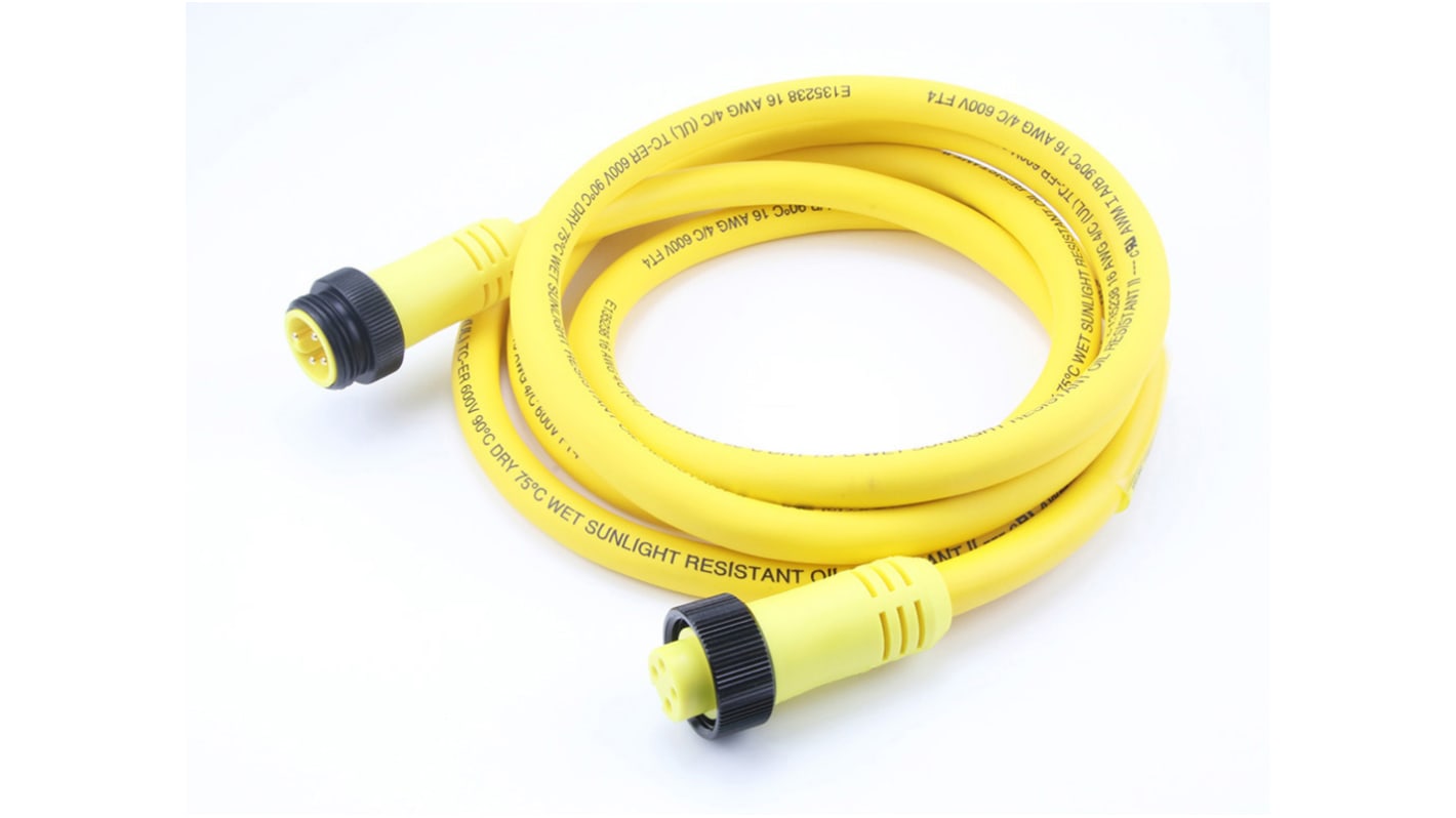 Sensor Cable MC 4P M/MFE 12M 16/4 TPE FL