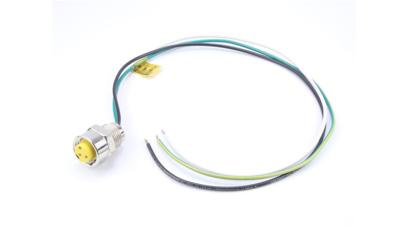 Connettore Brad from Molex 3 cond. Mini-Change Femmina / Senza terminazione Femmina, L. 3m