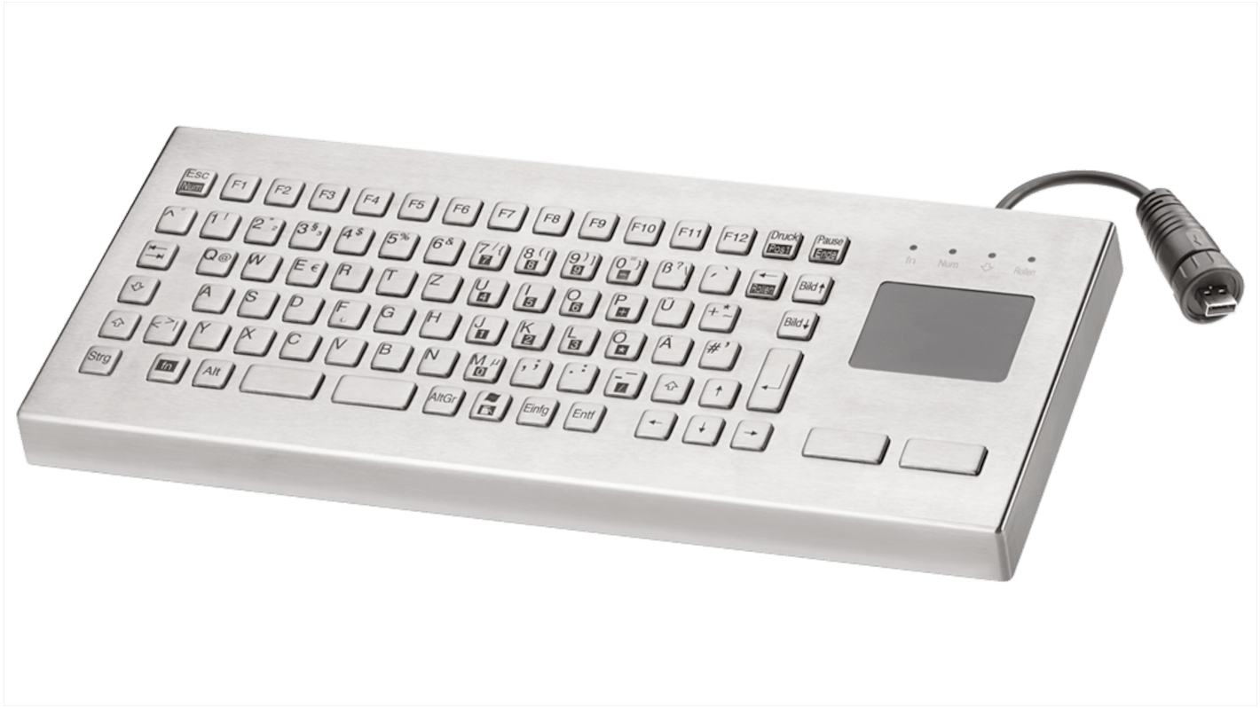 Teclado Siemens, , Con cable, USB 2.0, QWERTY (EE.UU.)