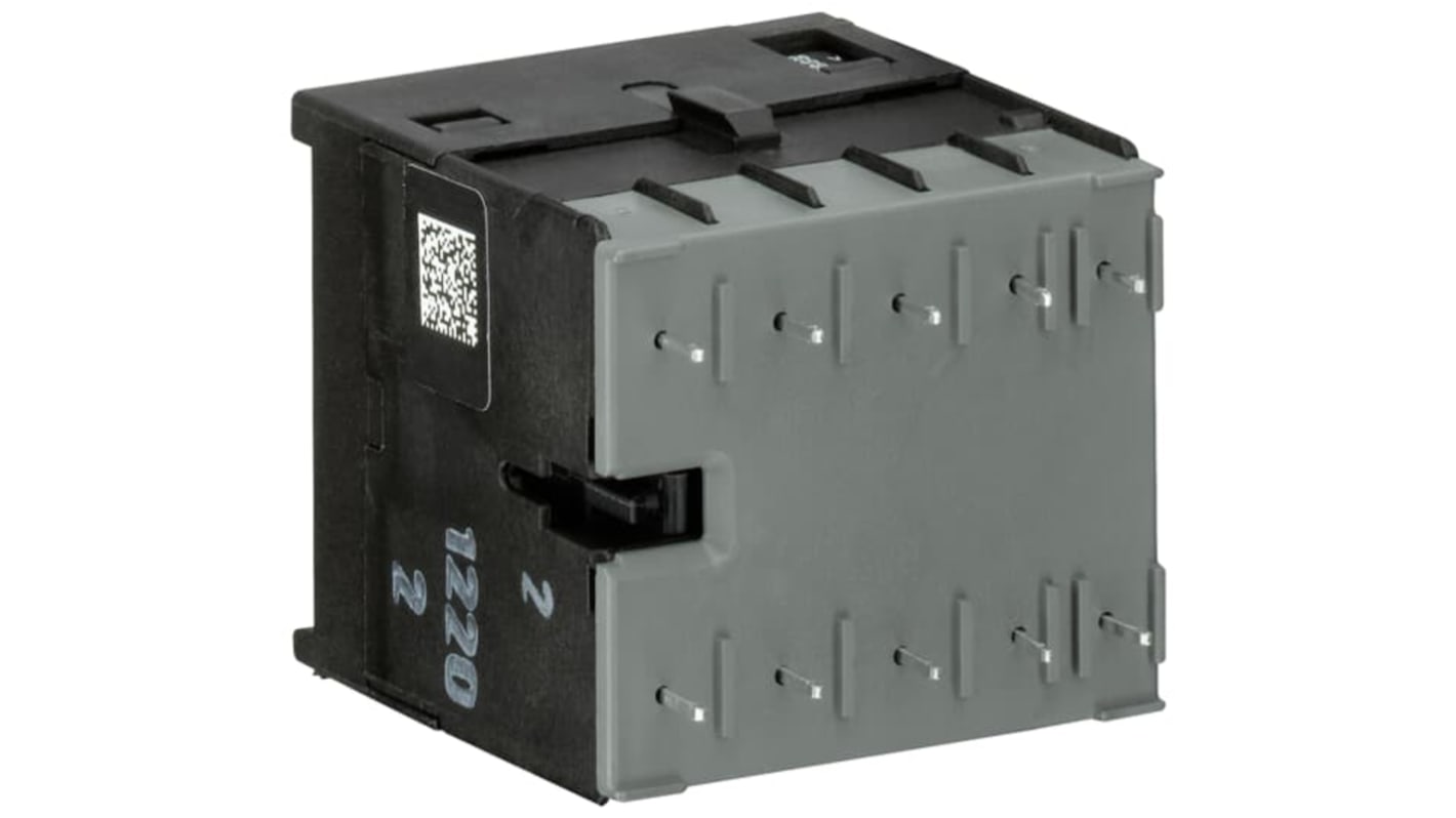 ABB GJL121 Contactor, 380 → 415 V ac Coil, 3-Pole, 20 A, 4 kW, 3N0/1NC