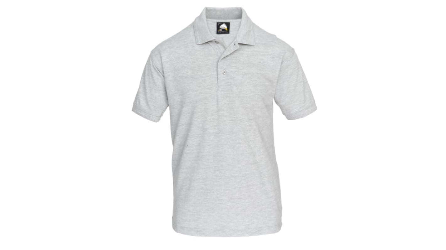 Orn 1150 Black Cotton, Polyester Polo Shirt, UK- 3XL