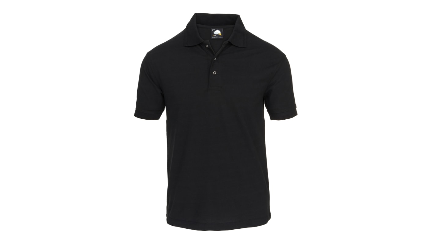 Orn 1158/N/2XL Navy Cotton, Polyester Polo Shirt, UK- XXL, EUR- XXL