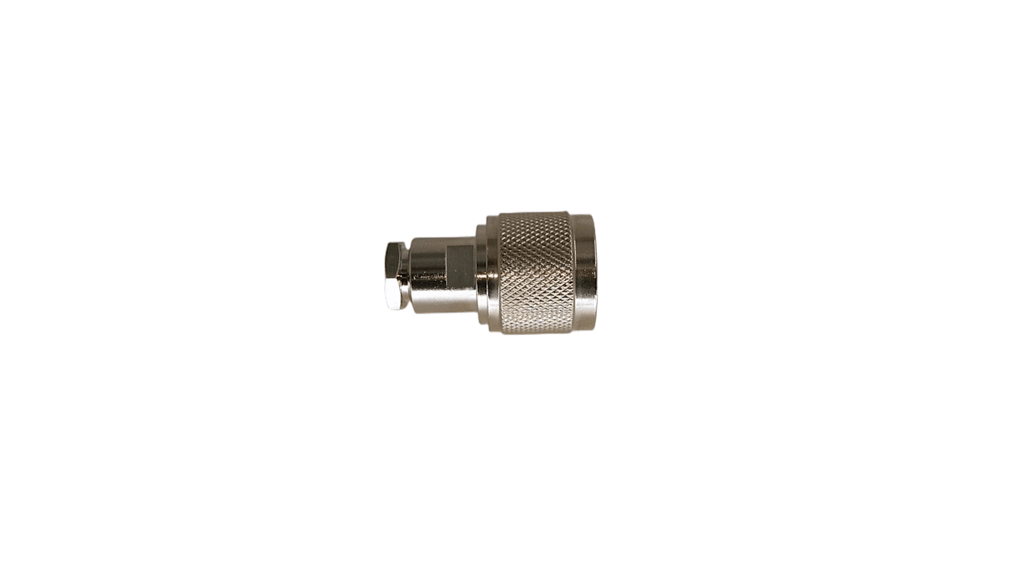 RS PRO Stecker Koaxialsteckverbinder N-Steckverbinder, Kabelmontage, Crimp-Anschluss, für RG58-Kabel, 50Ω, Gerade