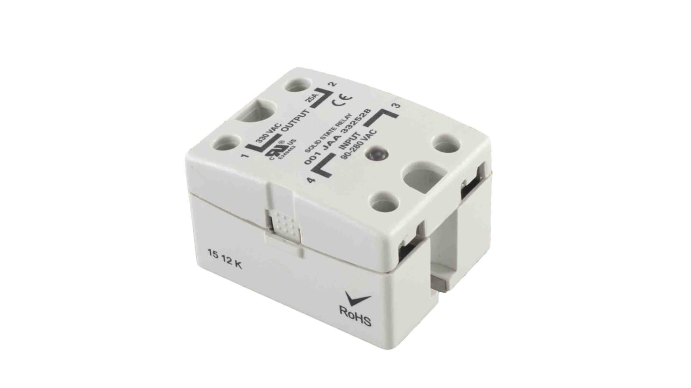 RS PRO Solid State Relay, 40 Amps Load, Panel Mount, Surface Mount, 600 V rms Load, 32 Vdc