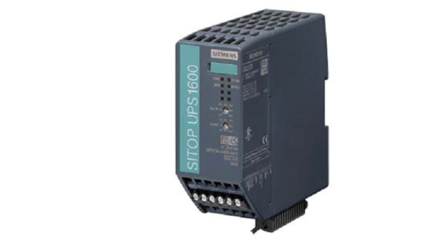 Siemens 24V dc Input DIN Rail Uninterruptible Power Supply (240W), SIPLUS PS